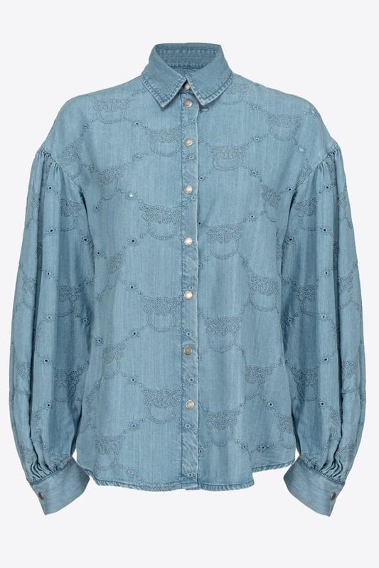 Camicia denim Pinko OUTLET